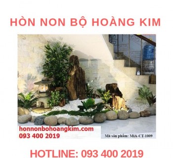Làm hòn non bộ dưới gầm cầu thang, tại sao không?